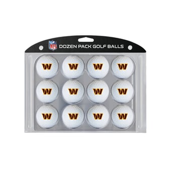 Washington Commanders 12-Pack Team Golf Ball Set