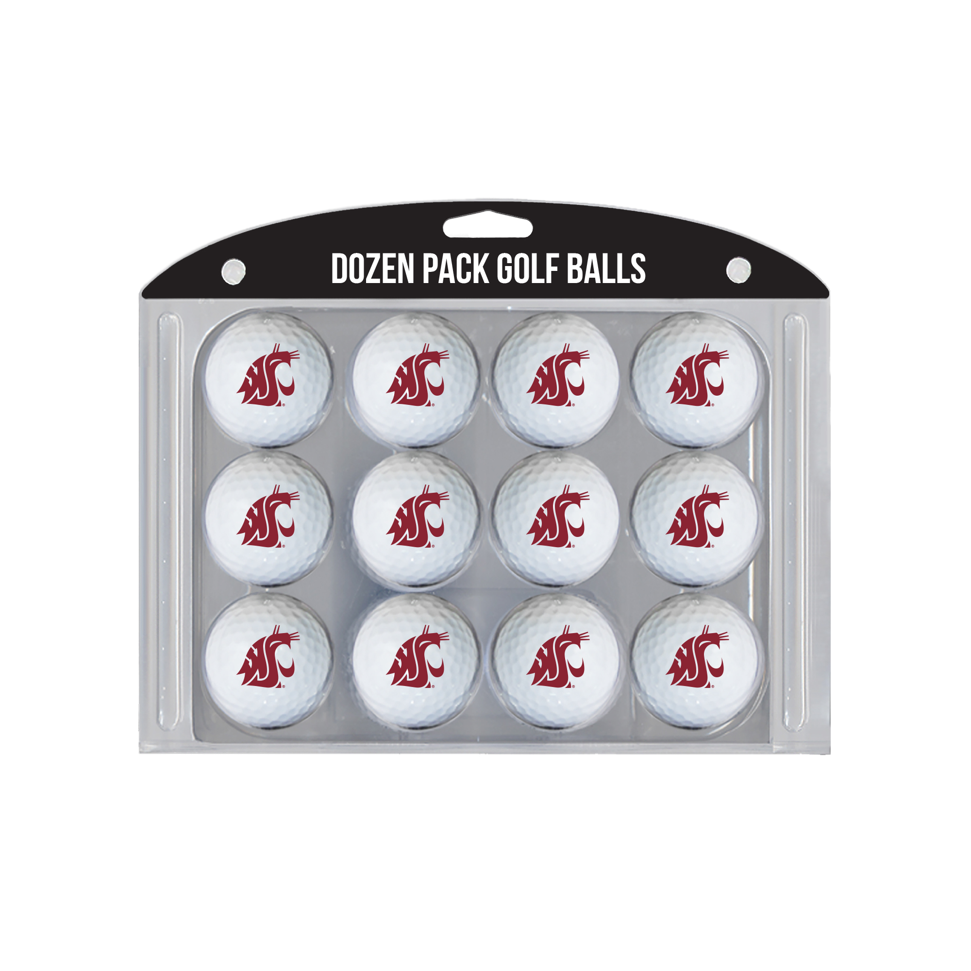 Washington State Cougars 12-Pack Team Golf Ball Set