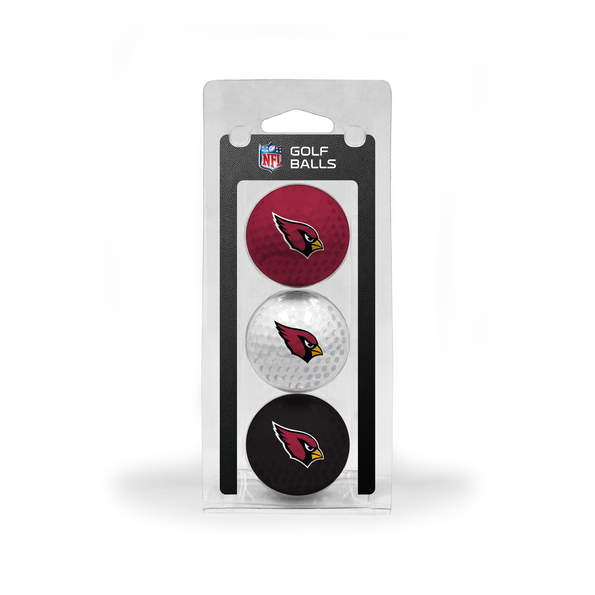 Arizona Cardinals 3-Pack Multi-Colored Team Golf Ball Set Arizona Cardinals 3-Pack Multi-Colored Team Golf Ball Set