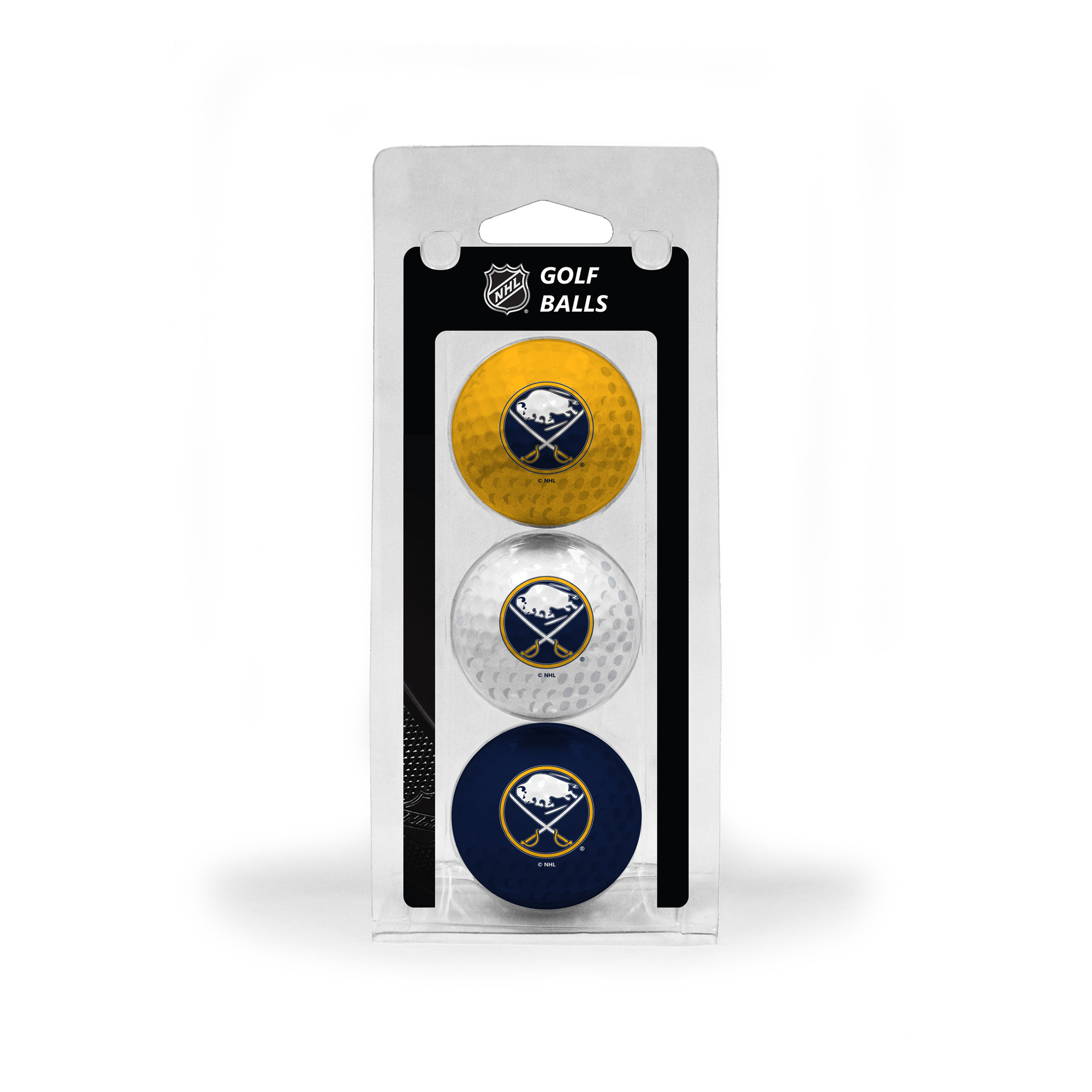 Buffalo Sabres 3-Pack Multi-Colored Team Golf Ball Set Buffalo Sabres 3-Pack Multi-Colored Team Golf Ball Set