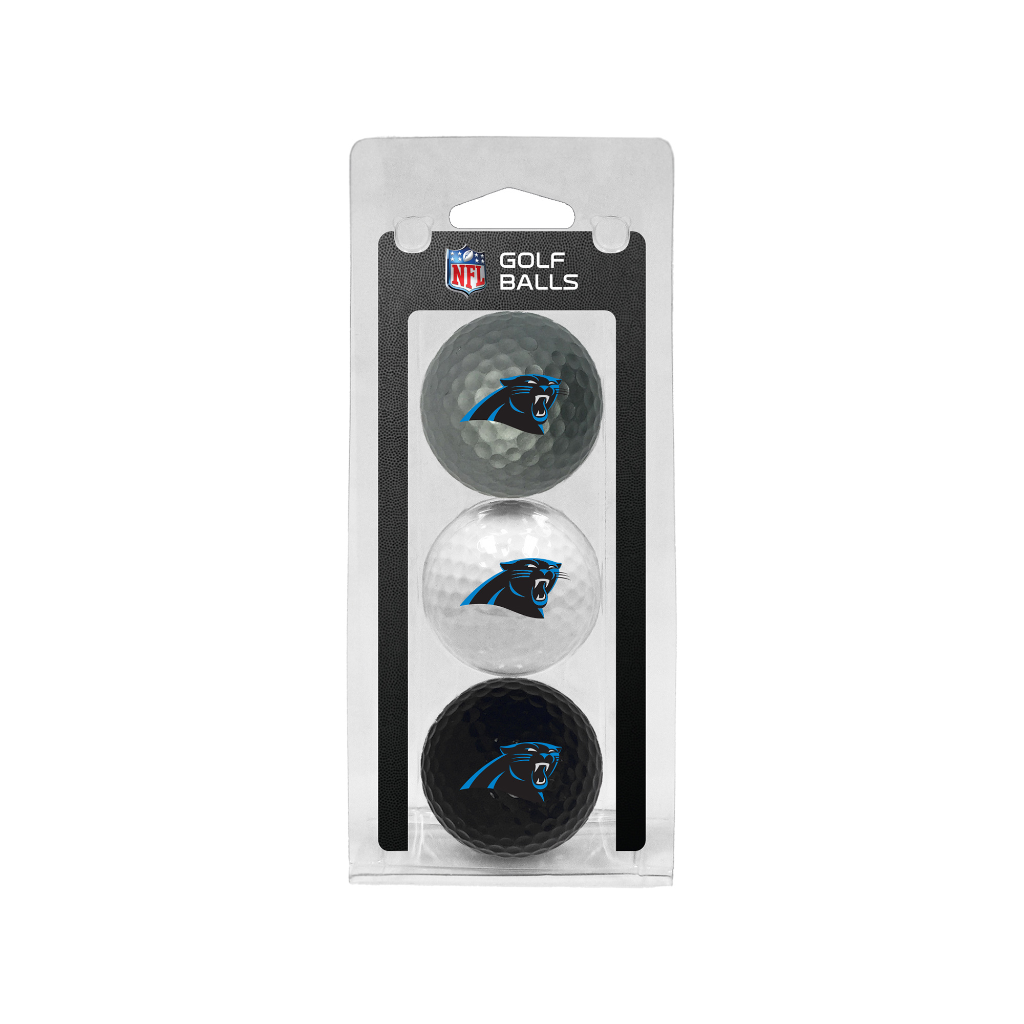 Carolina Panthers 3-Pack Multi-Colored Team Golf Ball Set Carolina Panthers 3-Pack Multi-Colored Team Golf Ball Set