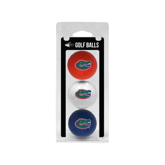 Florida Gators 3-Pack Multi-Colored Team Golf Ball Set