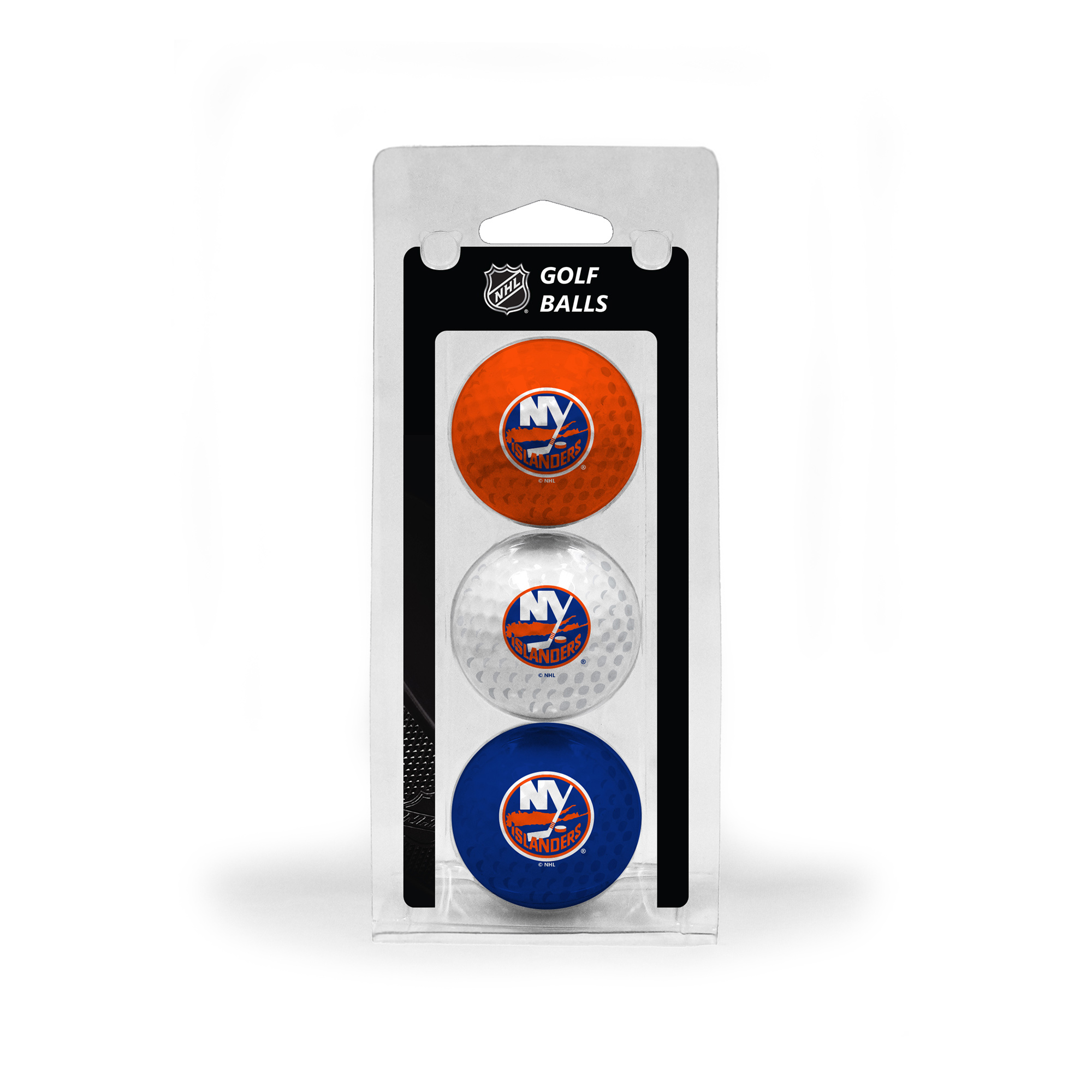 New York Islanders 3-Pack Multi-Colored Team Golf Ball Set New York Islanders 3-Pack Multi-Colored Team Golf Ball Set