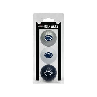Penn State Nittany Lions 3-Pack Multi-Colored Team Golf Ball Set