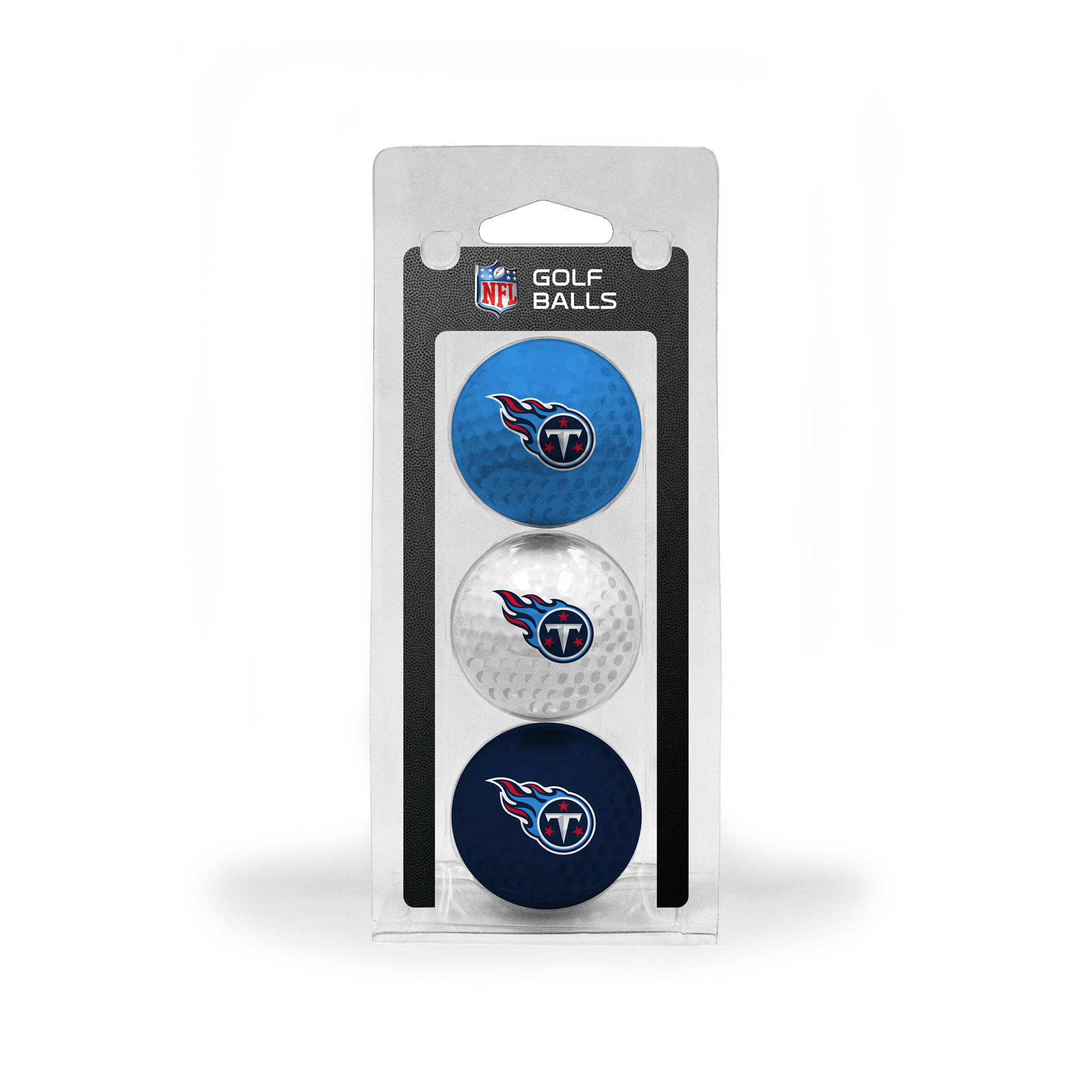 Tennessee Titans 3-Pack Multi-Colored Team Golf Ball Set