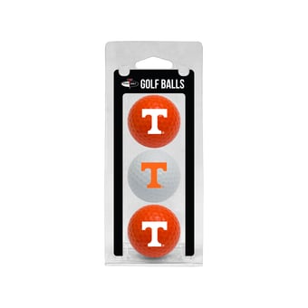 Tennessee Volunteers 3-Pack Multi-Colored Team Golf Ball Set