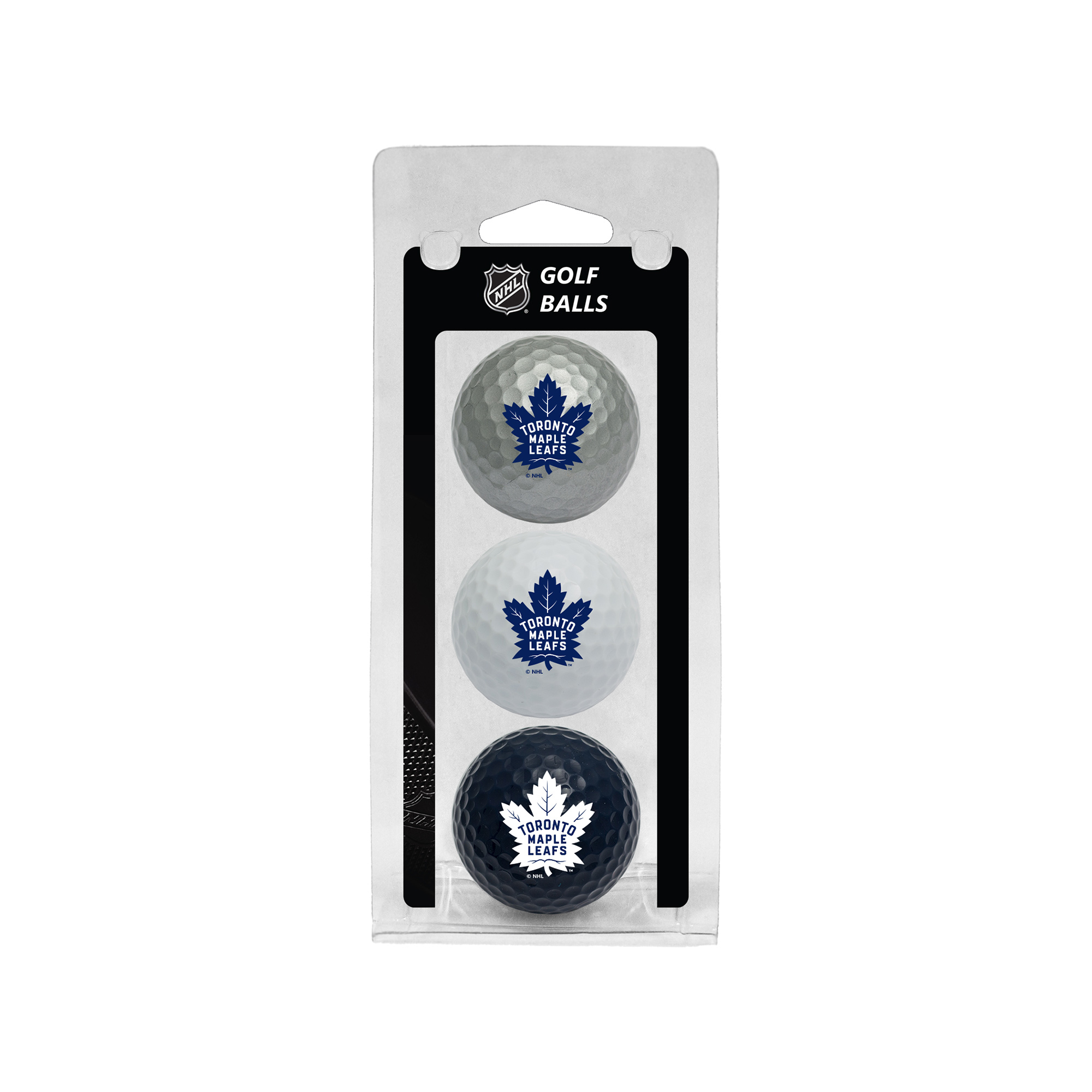 Toronto Maple Leafs 3-Pack Multi-Colored Team Golf Ball Set