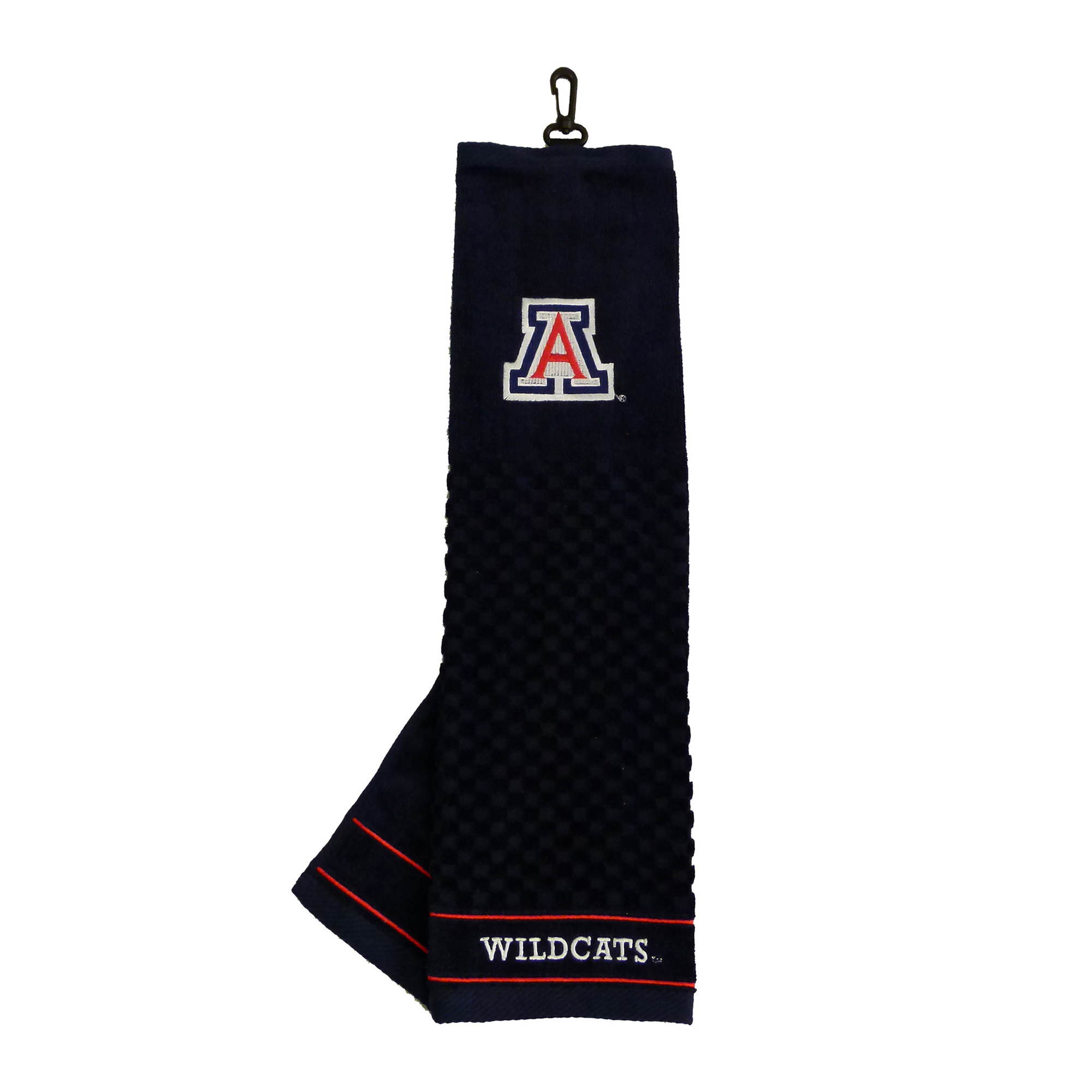 Arizona Wildcats 16" X 22" Tri-Fold Embroidered Scrubber Golf Towel