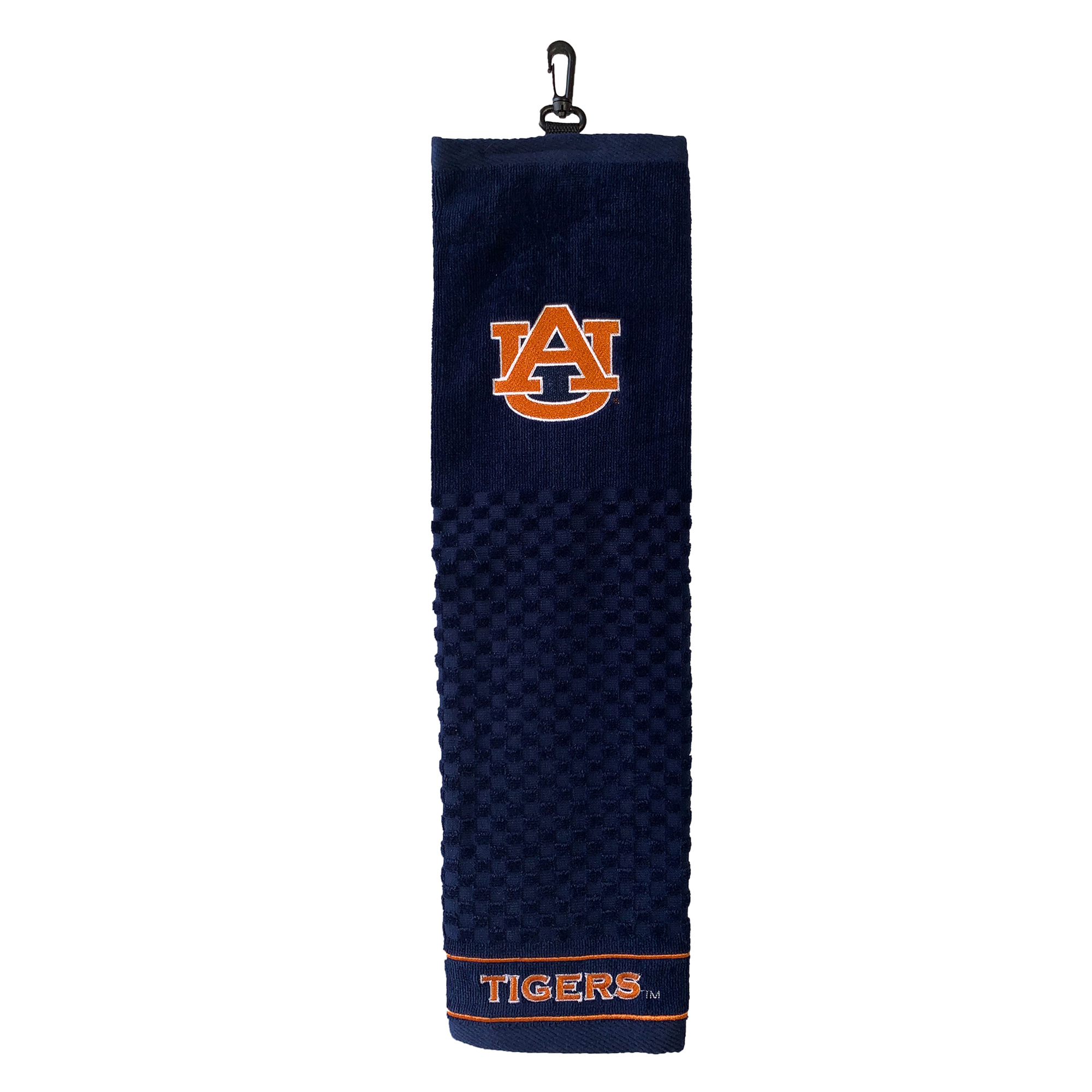 Auburn Tigers 16″ X 22″ Tri-Fold Embroidered Scrubber Golf Towel Auburn Tigers 16″ X 22″ Tri-Fold Embroidered Scrubber Golf Towel