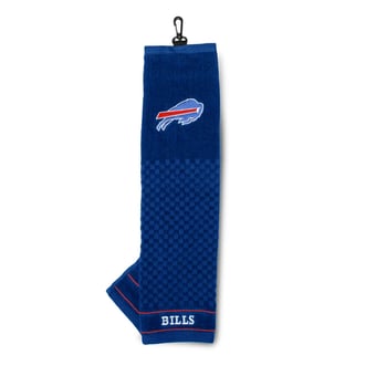 Buffalo Bills 16" X 22" Tri-Fold Embroidered Scrubber Golf Towel