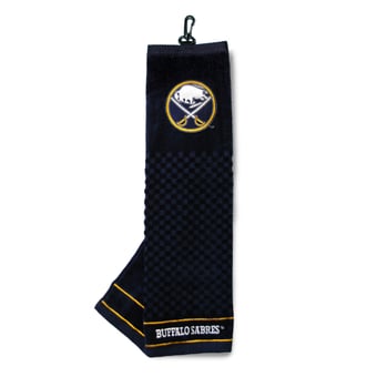 Buffalo Sabres 16" X 22" Tri-Fold Embroidered Scrubber Golf Towel