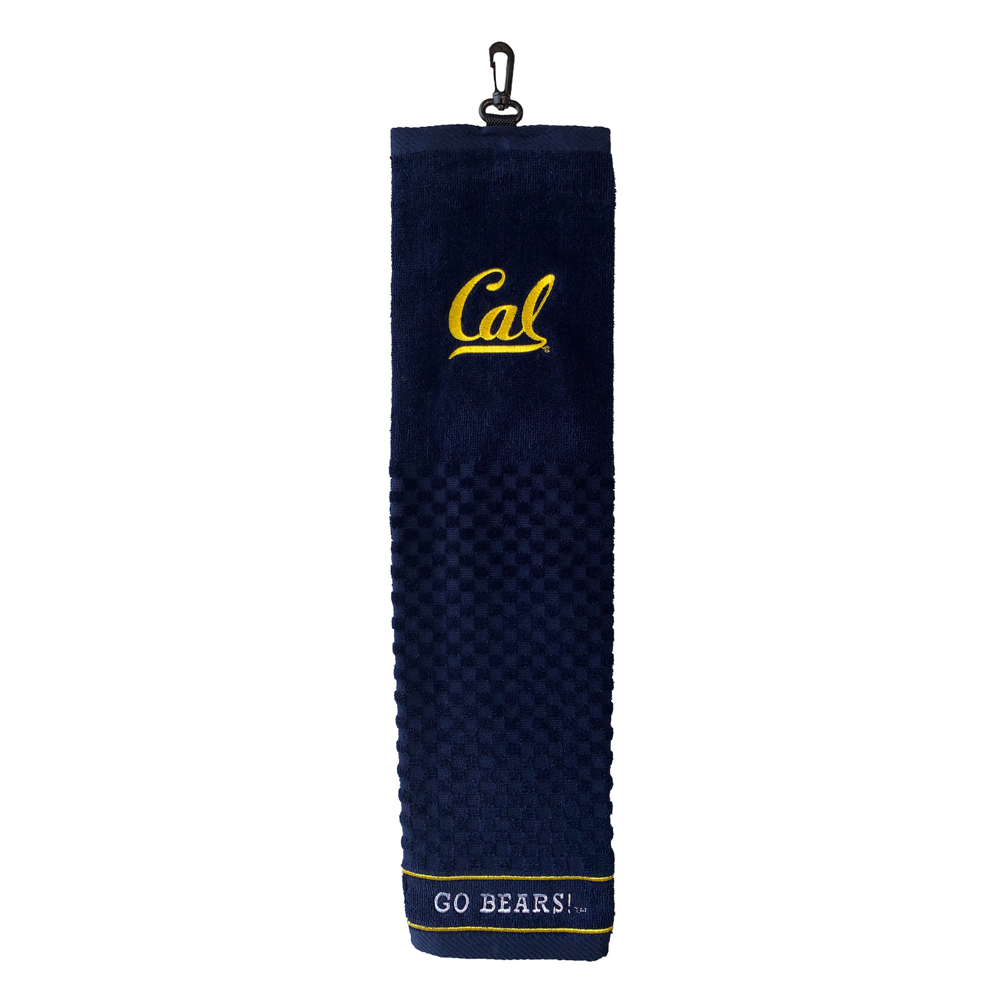 Cal Bears 16" X 22" Tri-Fold Embroidered Scrubber Golf Towel