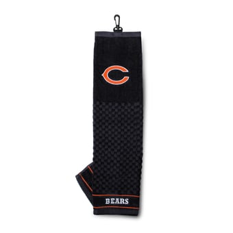 Chicago Bears 16" X 22" Tri-Fold Embroidered Scrubber Golf Towel