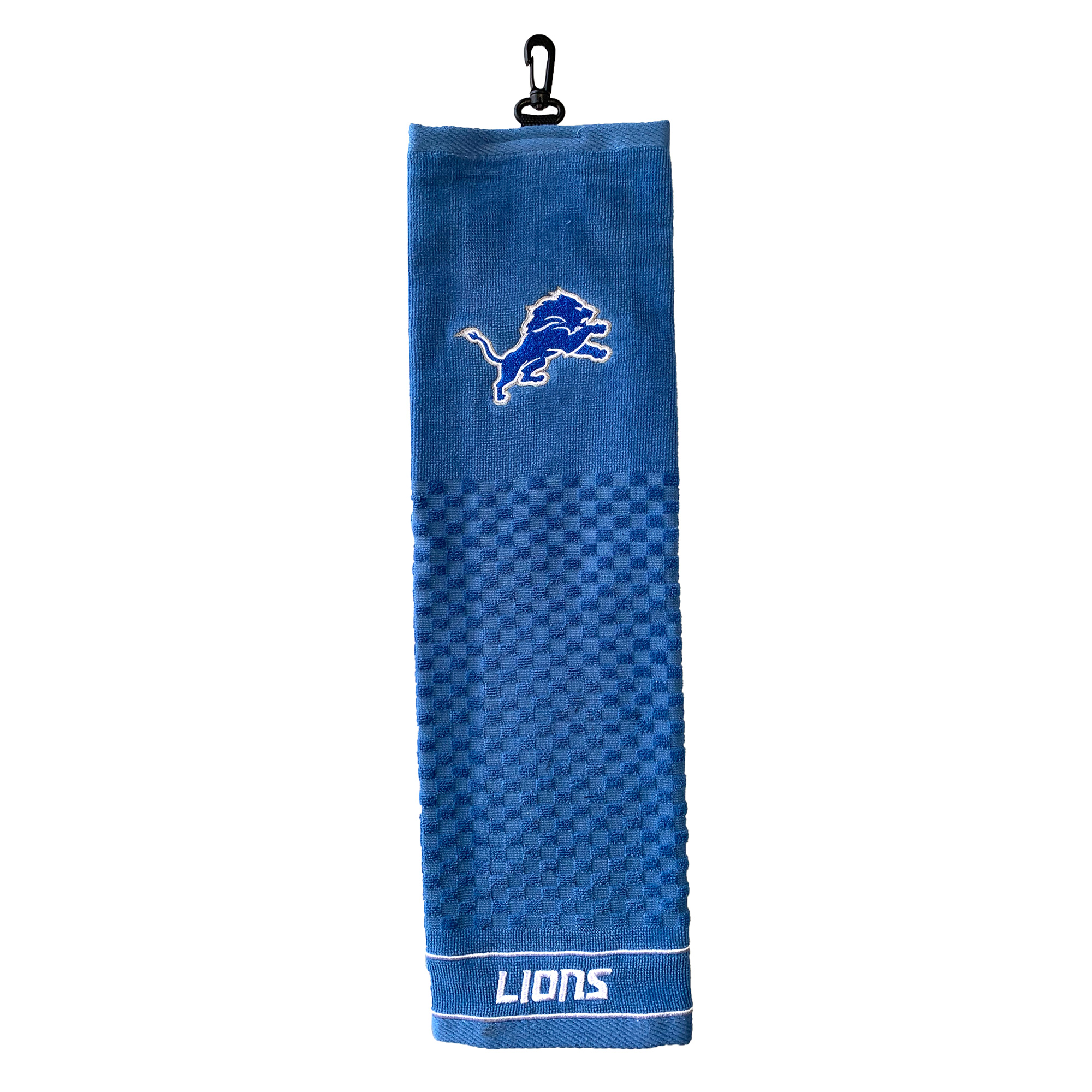 Detroit Lions 16" X 22" Tri-Fold Embroidered Scrubber Golf Towel