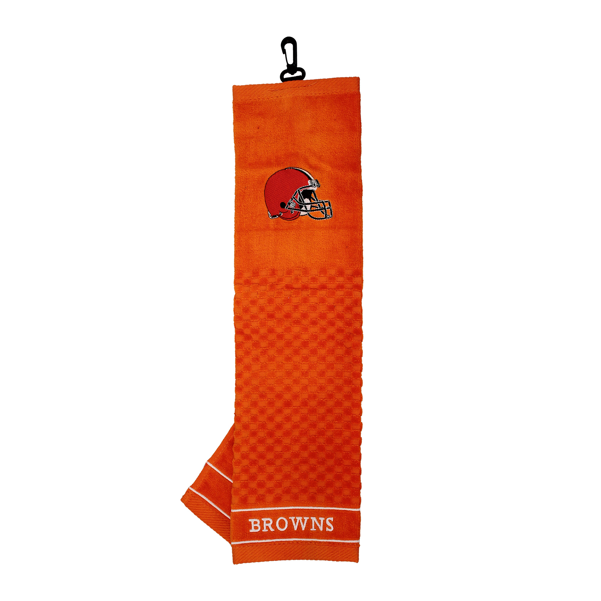 Cleveland Browns 16" X 22" Tri-Fold Embroidered Scrubber Golf Towel