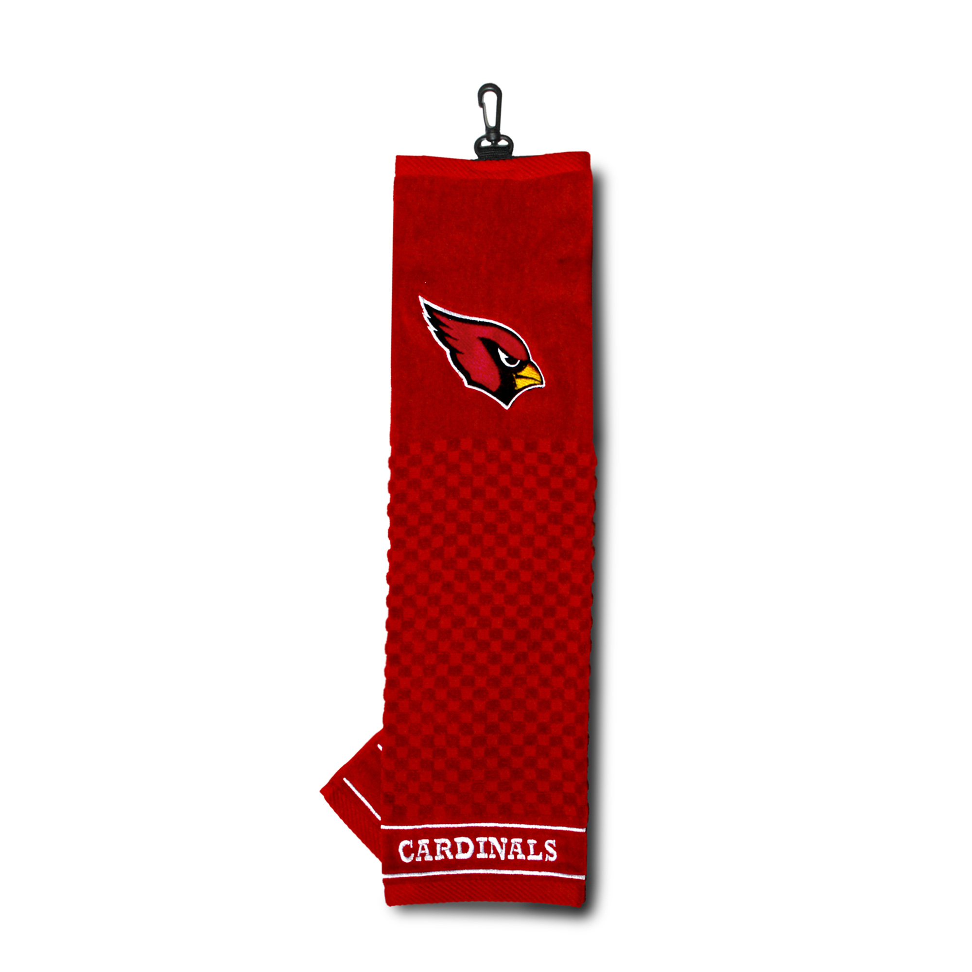 Arizona Cardinals 16" X 22" Tri-Fold Embroidered Scrubber Golf Towel