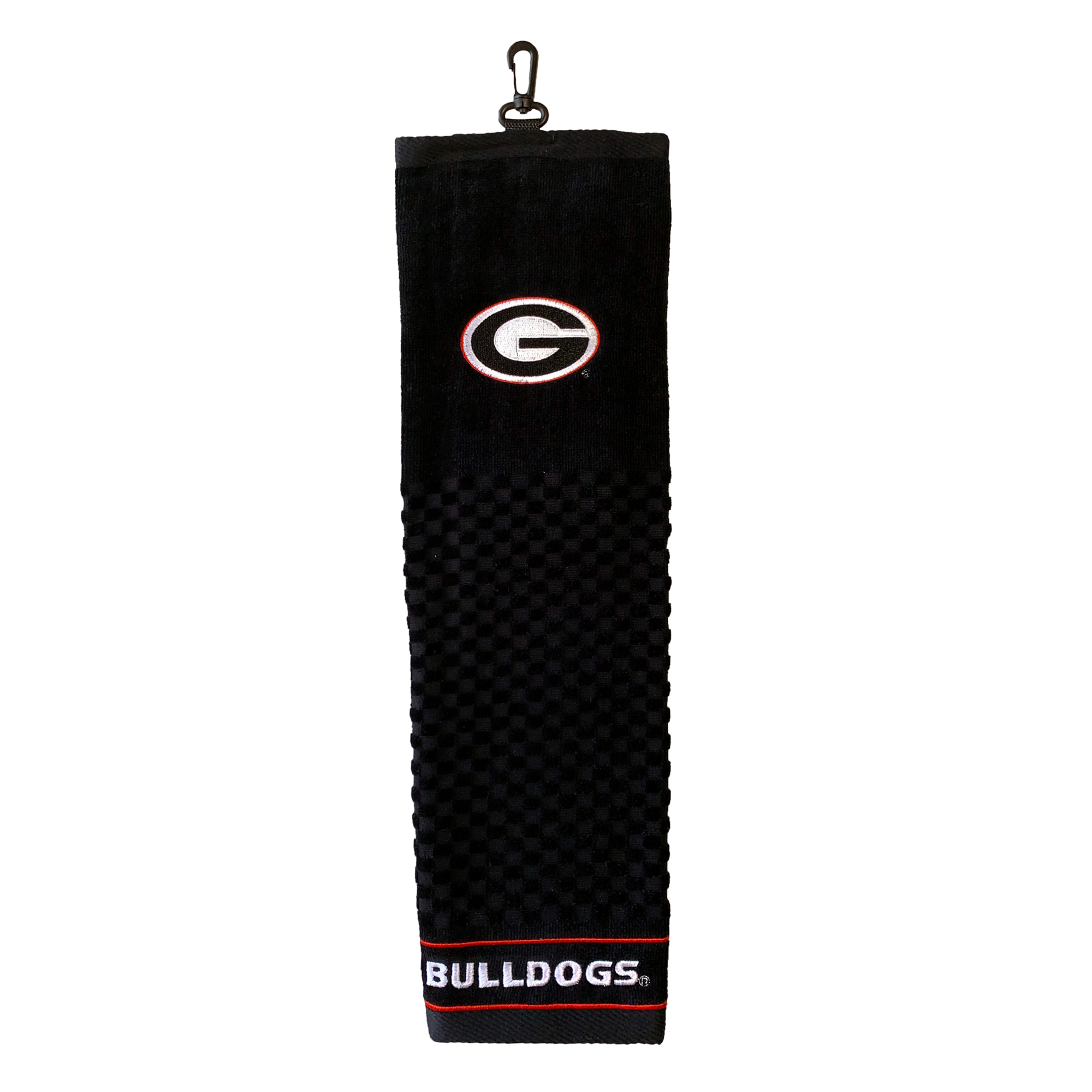 Georgia Bulldogs 16" X 22" Tri-Fold Embroidered Scrubber Golf Towel