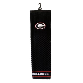 "Georgia Bulldogs 16"" X 22"" Tri-Fold Embroidered Scrubber Golf Towel"