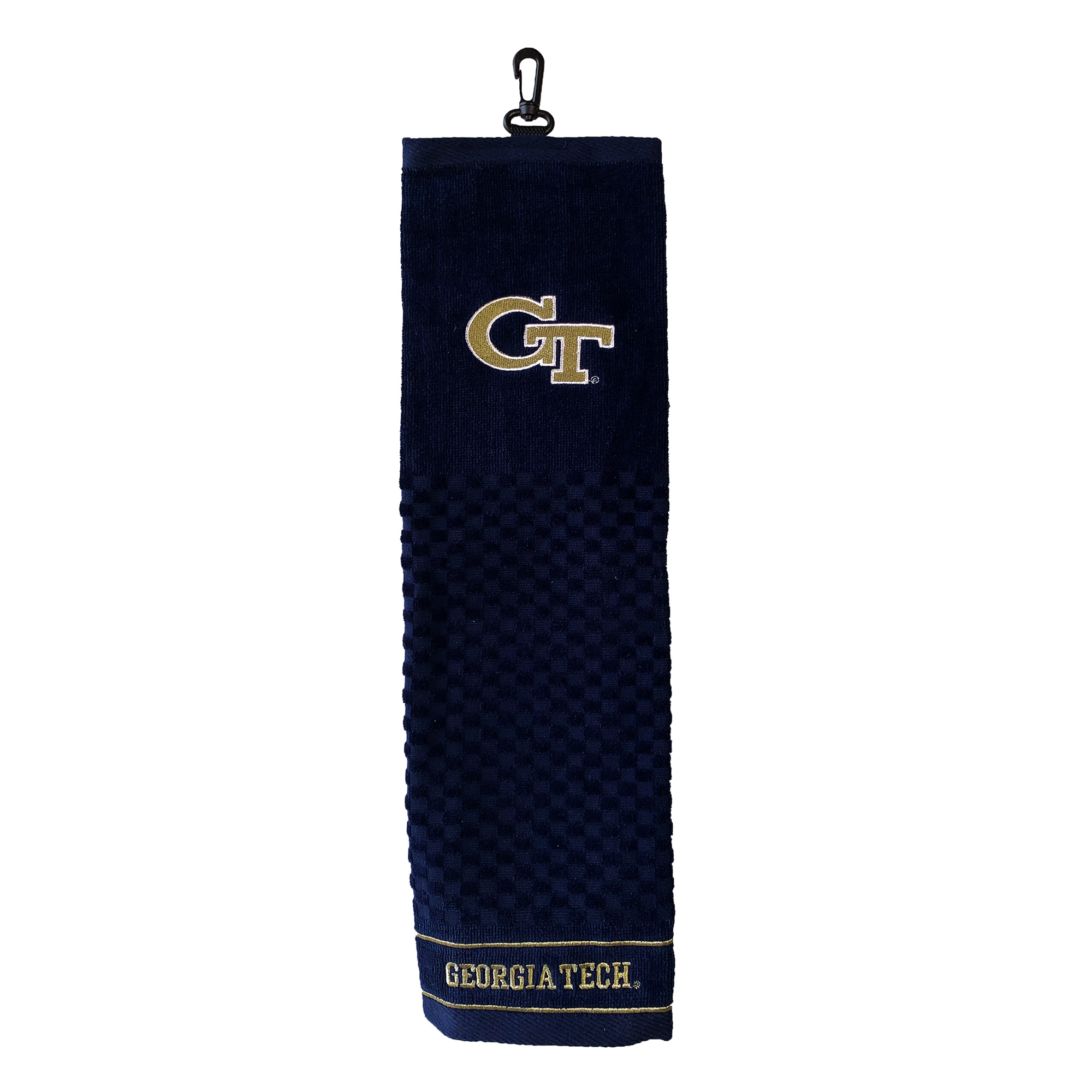 Georgia Tech Yellow Jackets 16" X 22" Tri-Fold Embroidered Scrubber Golf Towel