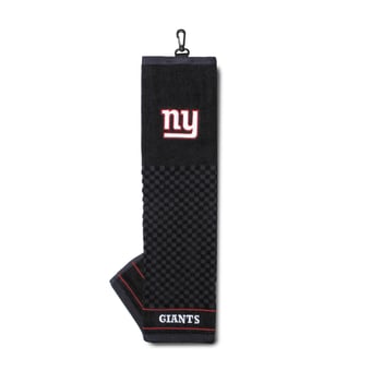 "New York Giants 16"" X 22"" Tri-Fold Embroidered Scrubber Golf Towel"
