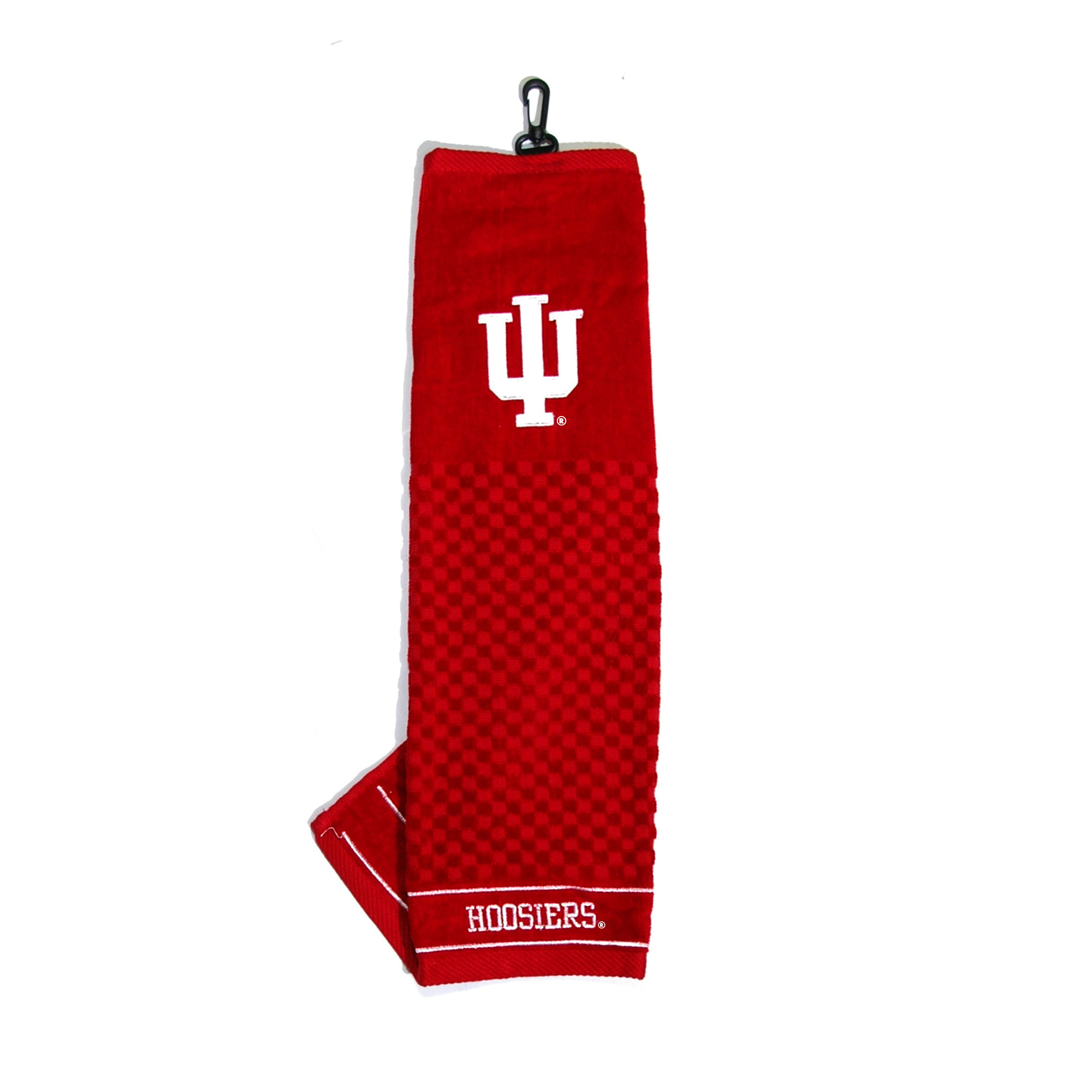 Indiana Hoosiers 16" X 22" Tri-Fold Embroidered Scrubber Golf Towel