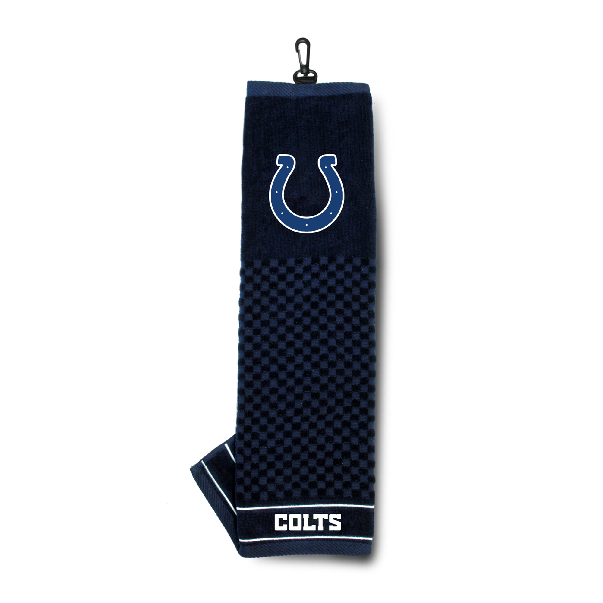 Indianapolis Colts 16" X 22" Tri-Fold Embroidered Scrubber Golf Towel