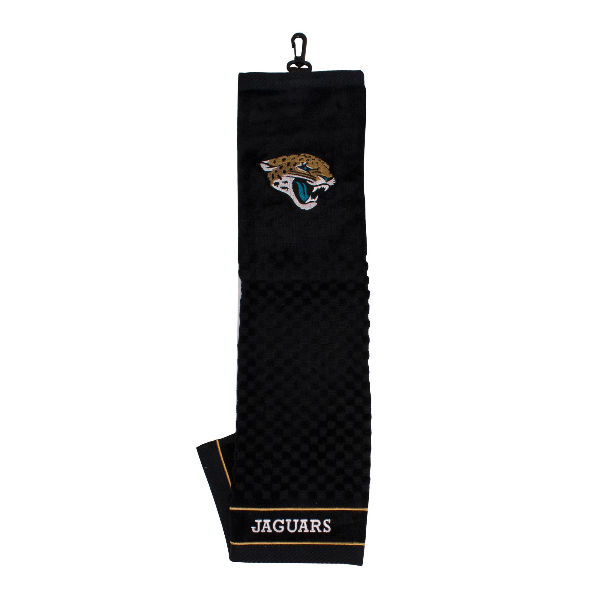 Jacksonville Jaguars 16″ X 22″ Tri-Fold Embroidered Scrubber Golf Towel Jacksonville Jaguars 16″ X 22″ Tri-Fold Embroidered Scrubber Golf Towel