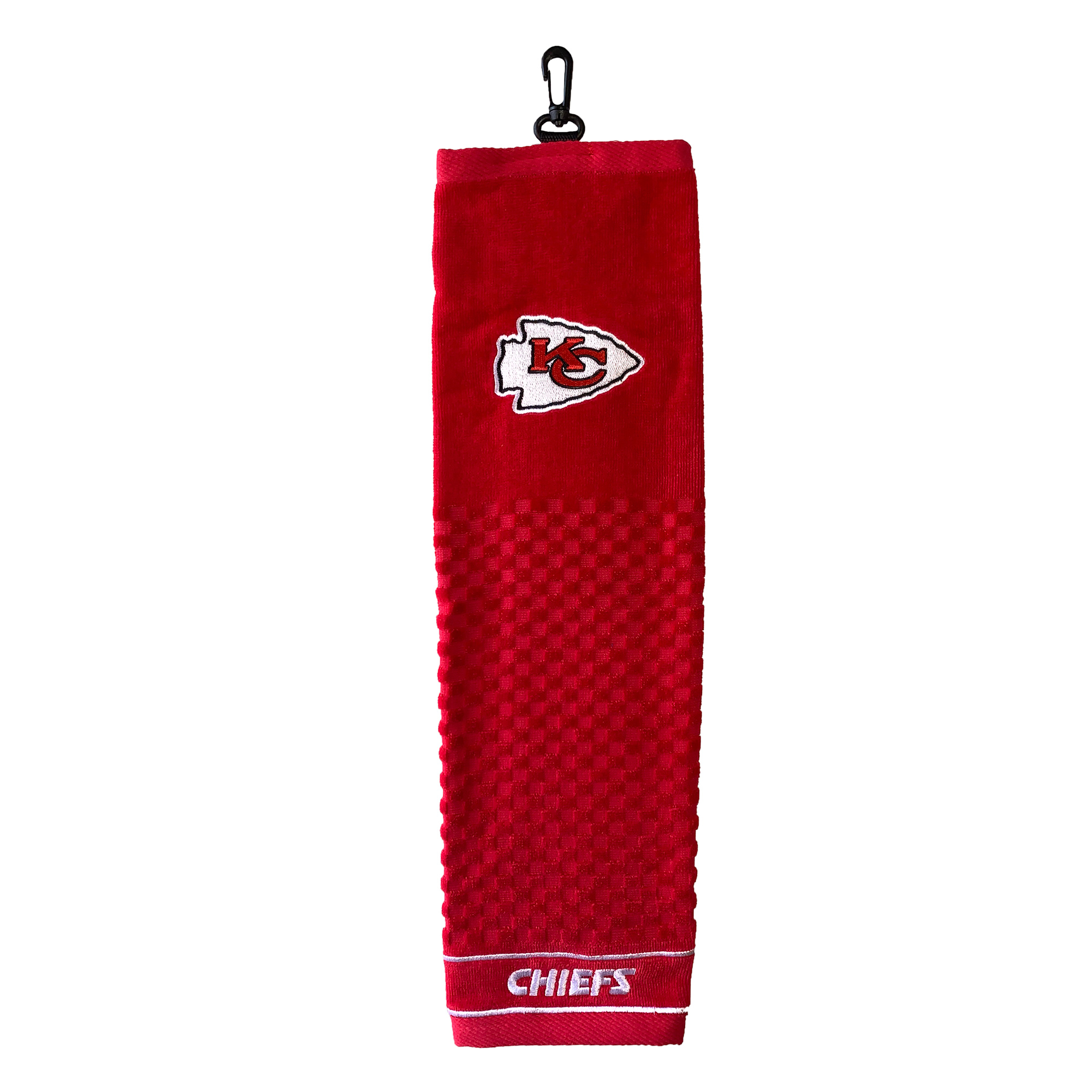 Kansas City Chiefs 16" X 22" Tri-Fold Embroidered Scrubber Golf Towel