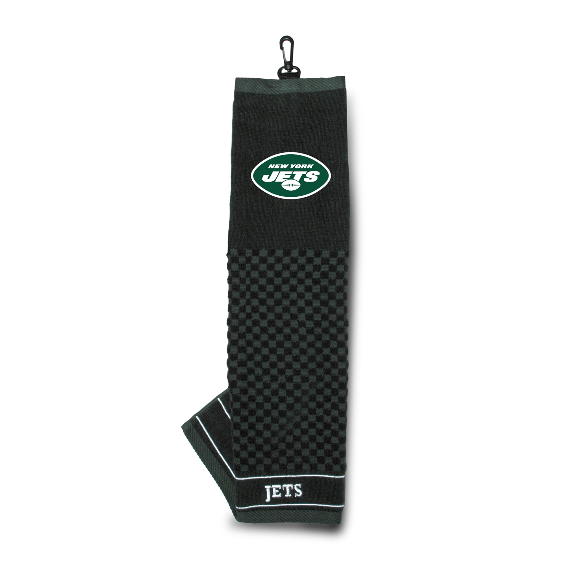 New York Jets 16" X 22" Tri-Fold Embroidered Scrubber Golf Towel