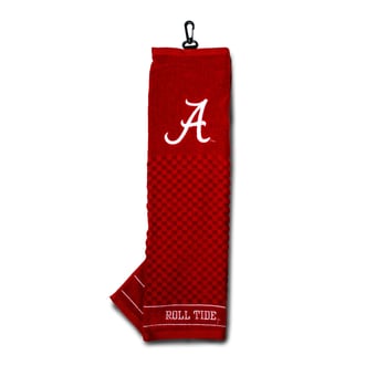 Alabama Crimson Tide 16" X 22" Tri-Fold Embroidered Scrubber Golf Towel