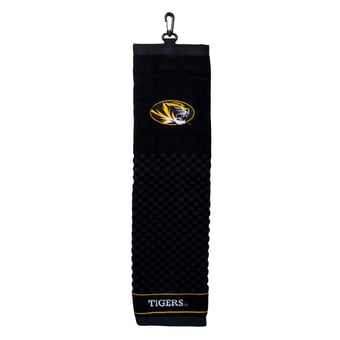 Missouri Tigers 16" X 22" Tri-Fold Embroidered Scrubber Golf Towel