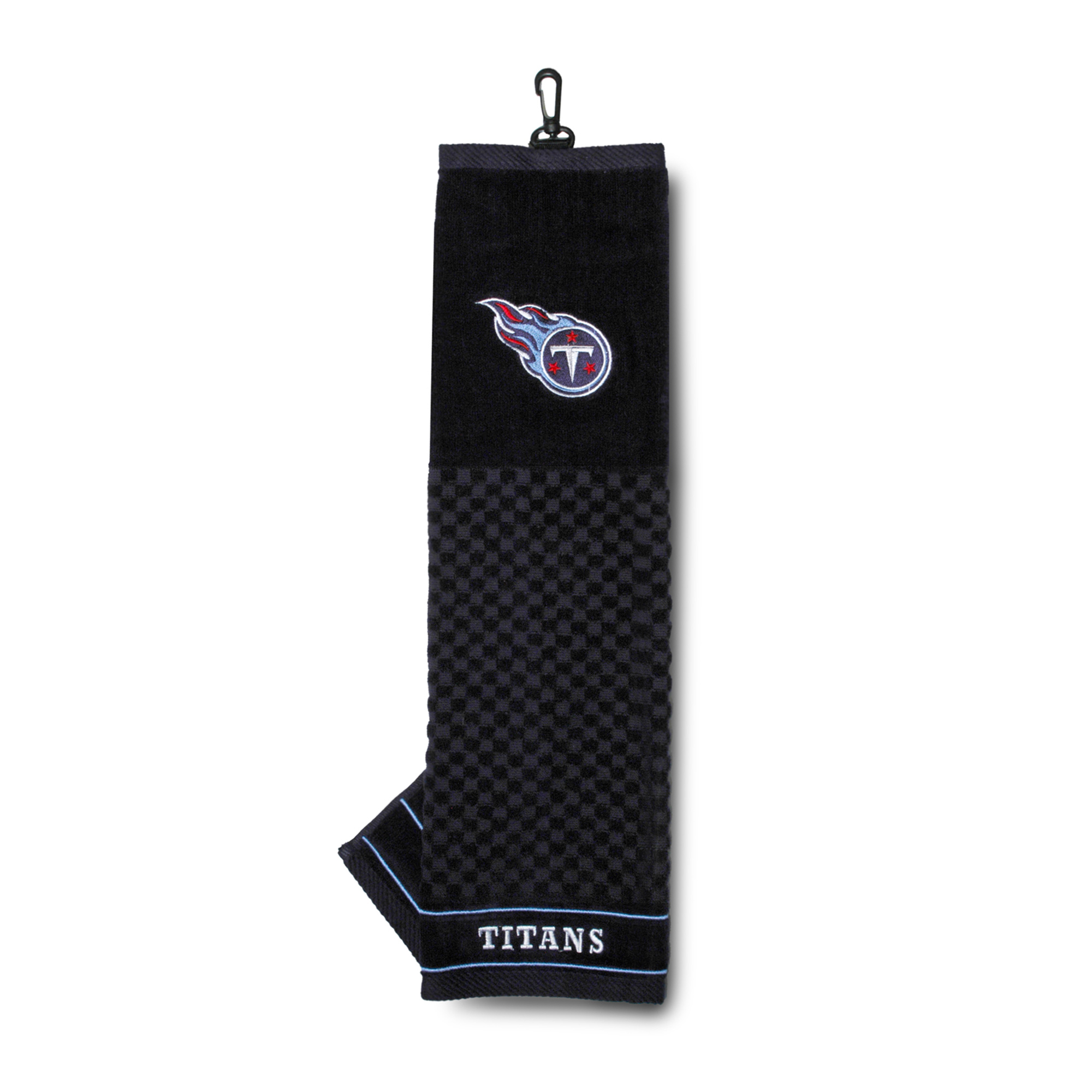 Tennessee Titans 16" X 22" Tri-Fold Embroidered Scrubber Golf Towel