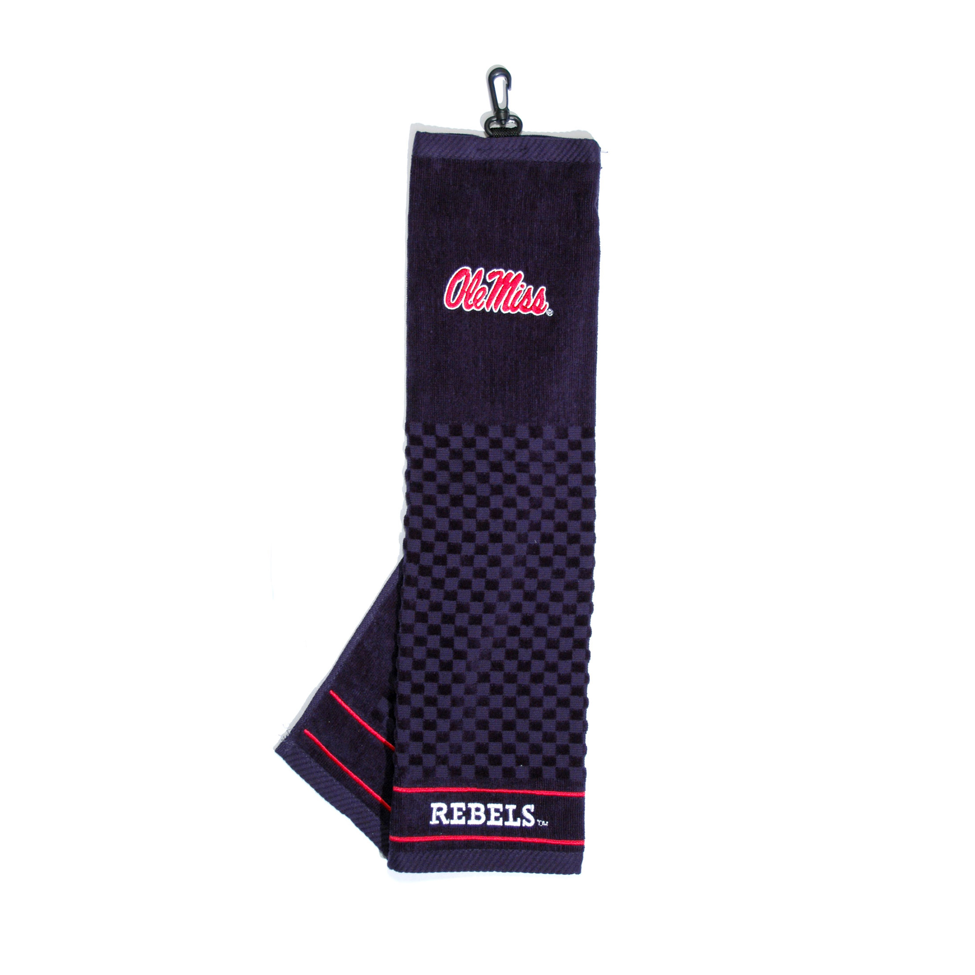 Ole Miss Rebels 16″ X 22″ Tri-Fold Embroidered Scrubber Golf Towel