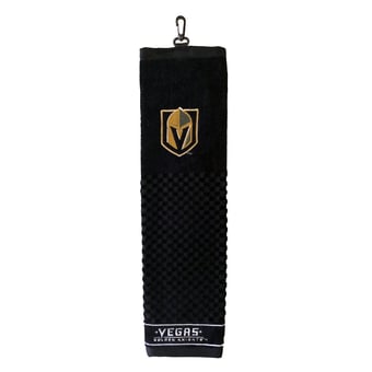 Vegas Golden Knights 16" X 22" Tri-Fold Embroidered Scrubber Golf Towel