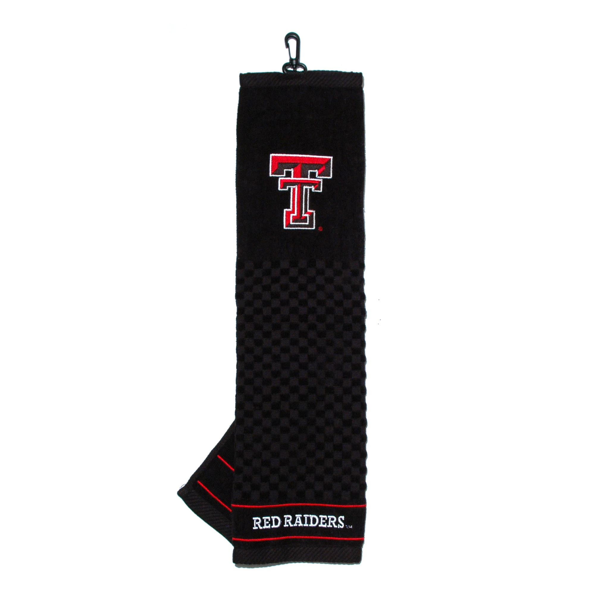 Texas Tech Red Raiders 16" X 22" Tri-Fold Embroidered Scrubber Golf Towel