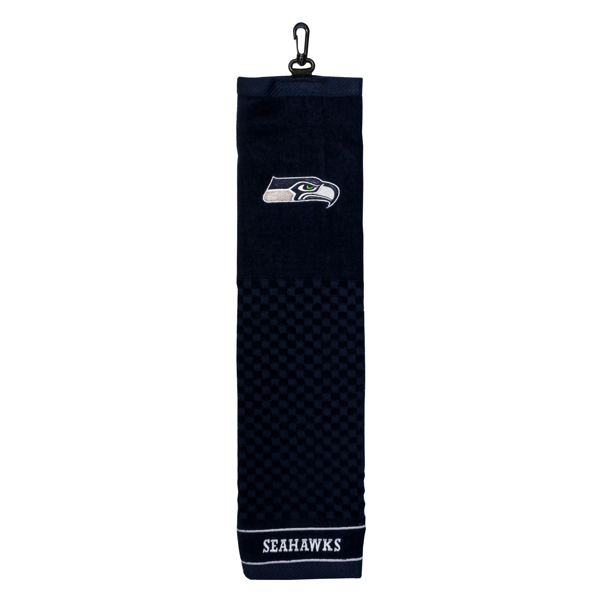 Seattle Seahawks 16" X 22" Tri-Fold Embroidered Scrubber Golf Towel