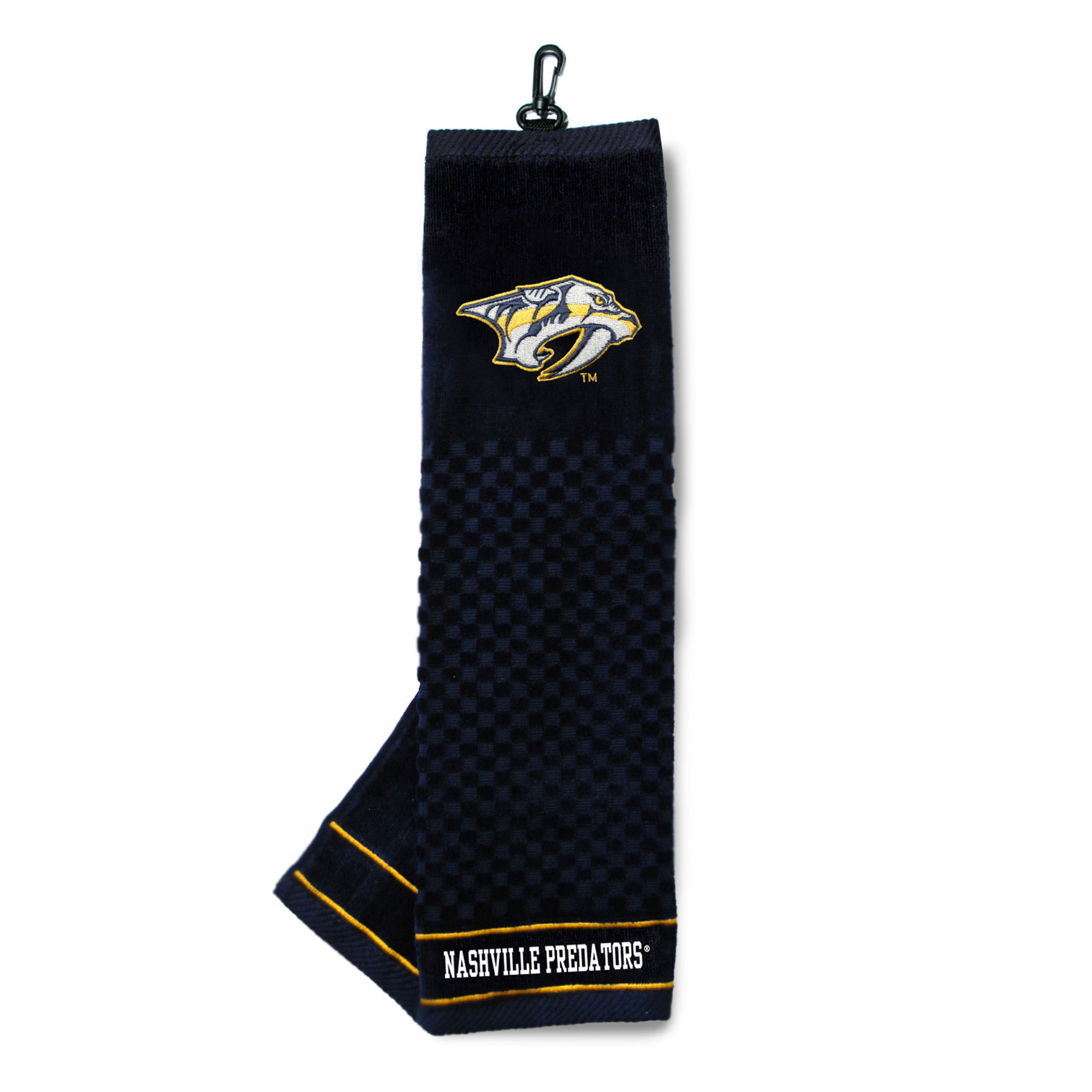 Nashville Predators 16" X 22" Tri-Fold Embroidered Scrubber Golf Towel