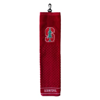 Stanford Cardinal 16" X 22" Tri-Fold Embroidered Scrubber Golf Towel