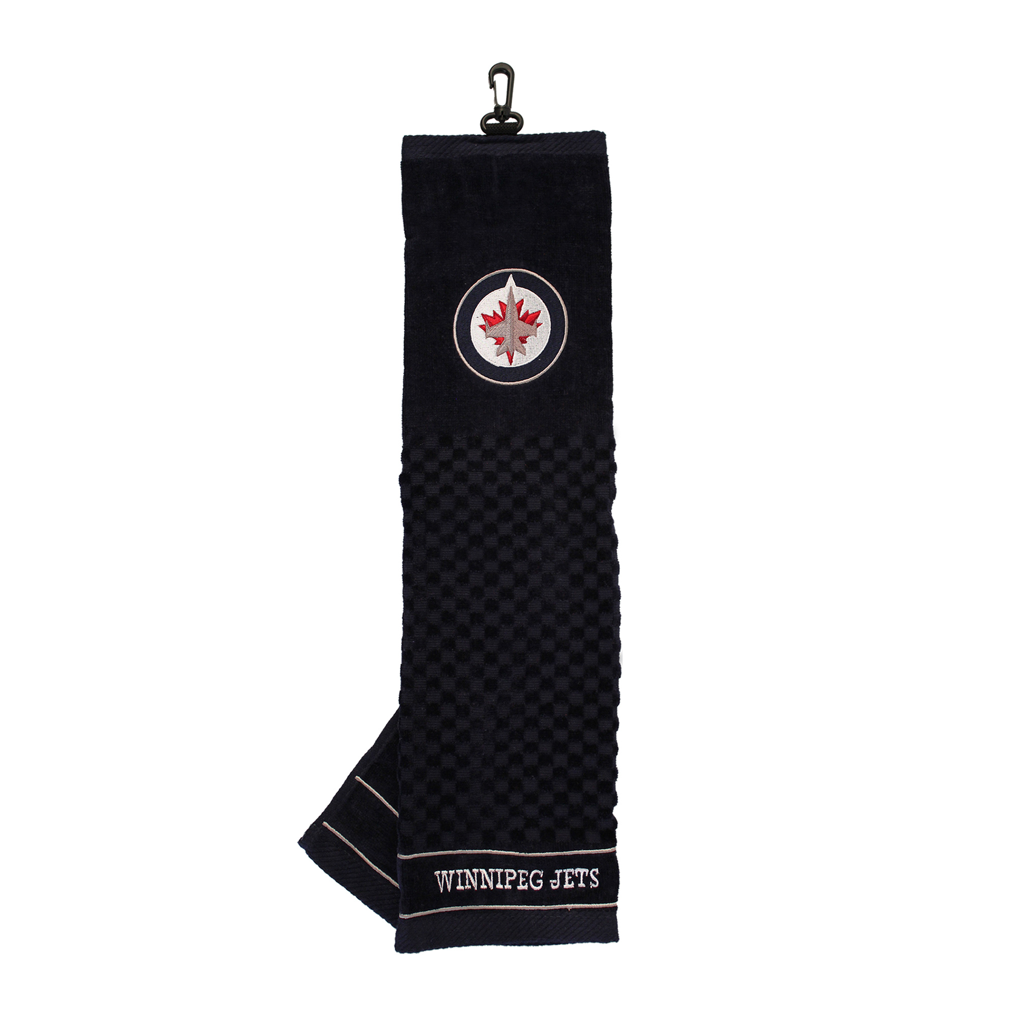 Winnipeg Jets 16" X 22" Tri-Fold Embroidered Scrubber Golf Towel