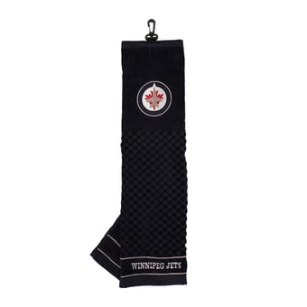 Winnipeg Jets 16" X 22" Tri-Fold Embroidered Scrubber Golf Towel