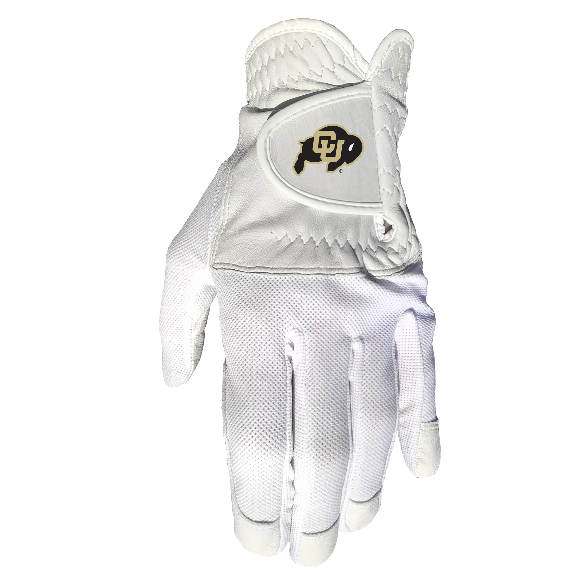 Colorado Buffaloes Cool Mesh Cabretta Leather Golf Glove