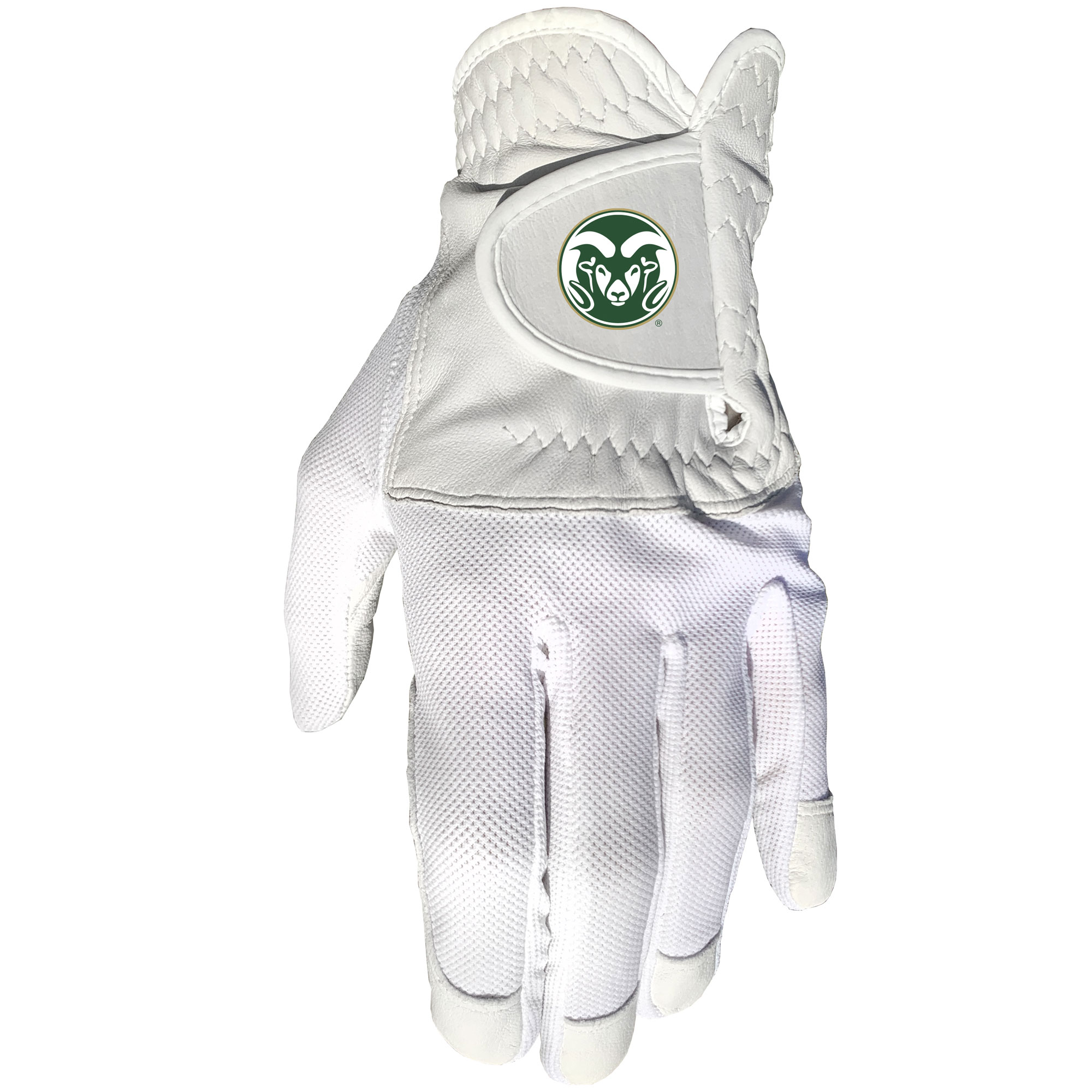 Colorado State Rams Cool Mesh Cabretta Leather Golf Glove