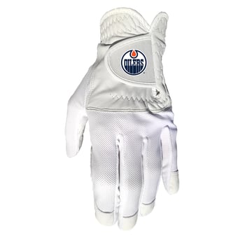 Edmonton Oilers Cool Mesh Cabretta Leather Golf Glove