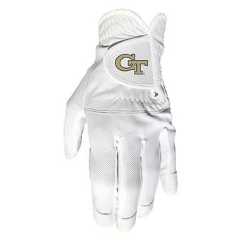 Georgia Tech Yellow Jackets Cool Mesh Cabretta Leather Golf Glove