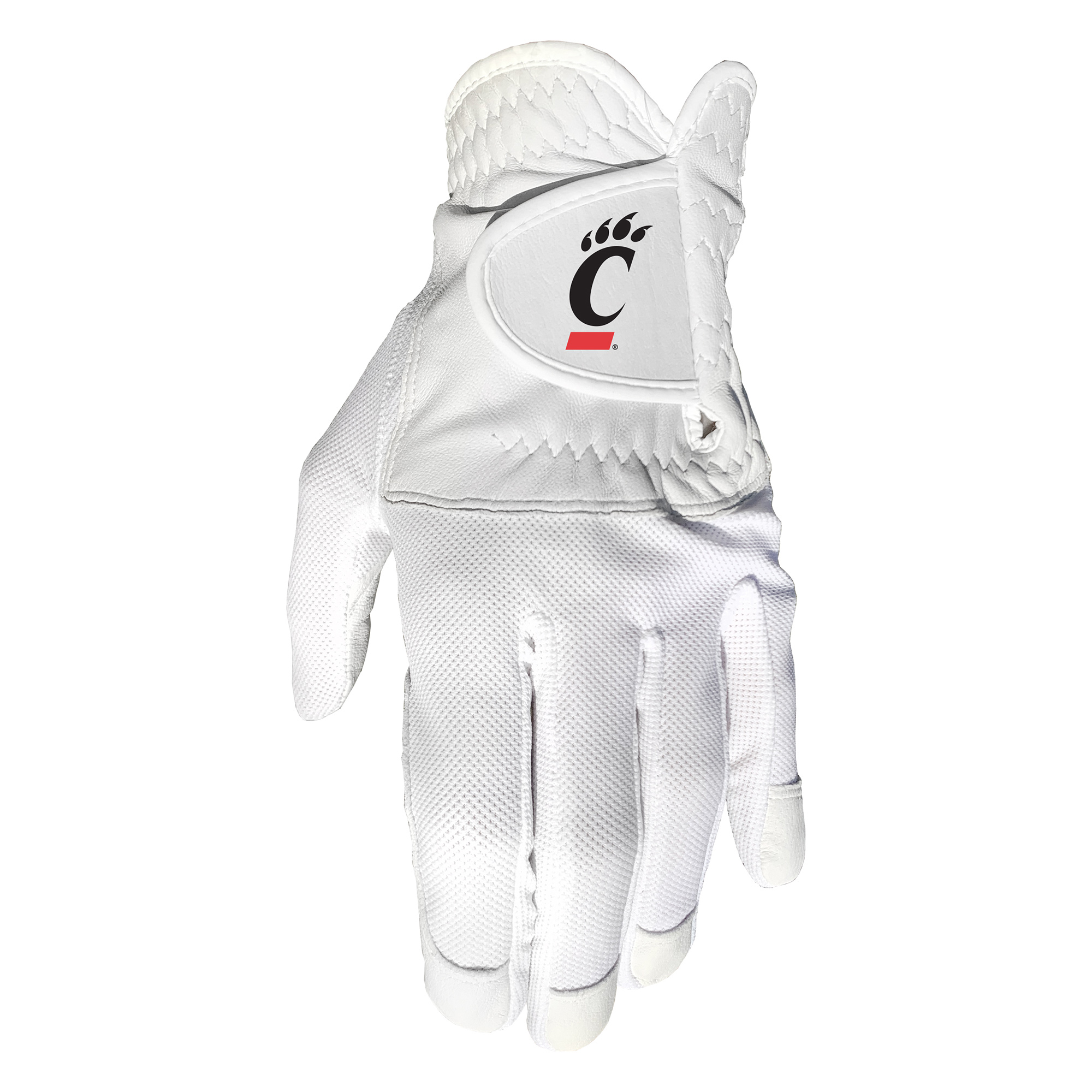 Cincinnati Bearcats Cool Mesh Cabretta Leather Golf Glove Cincinnati Bearcats Cool Mesh Cabretta Leather Golf Glove
