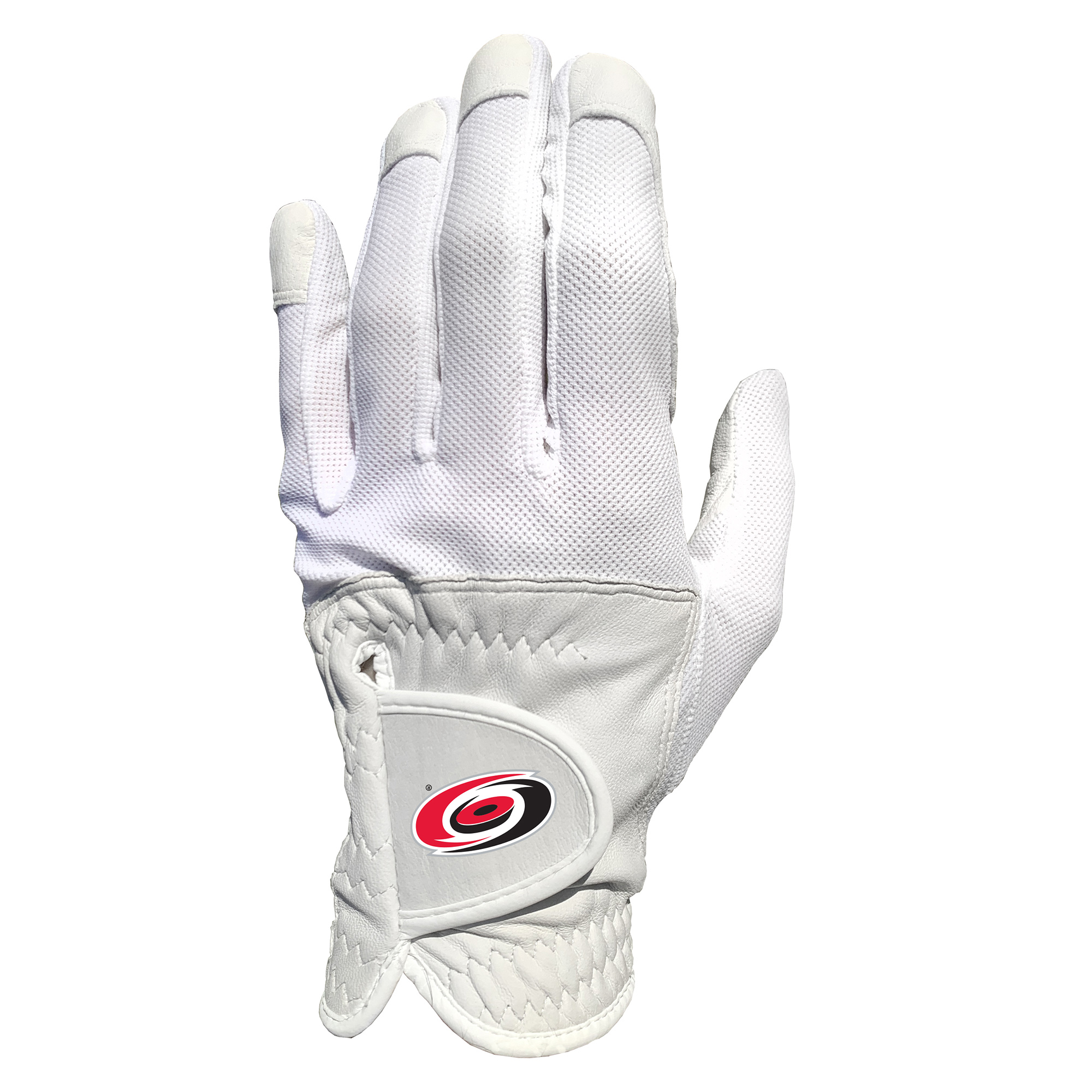 Carolina Hurricanes Cool Mesh Cabretta Leather Golf Glove Carolina Hurricanes Cool Mesh Cabretta Leather Golf Glove