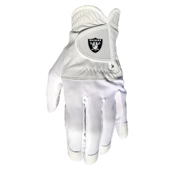 Las Vegas Raiders Cool Mesh Cabretta Leather Golf Glove