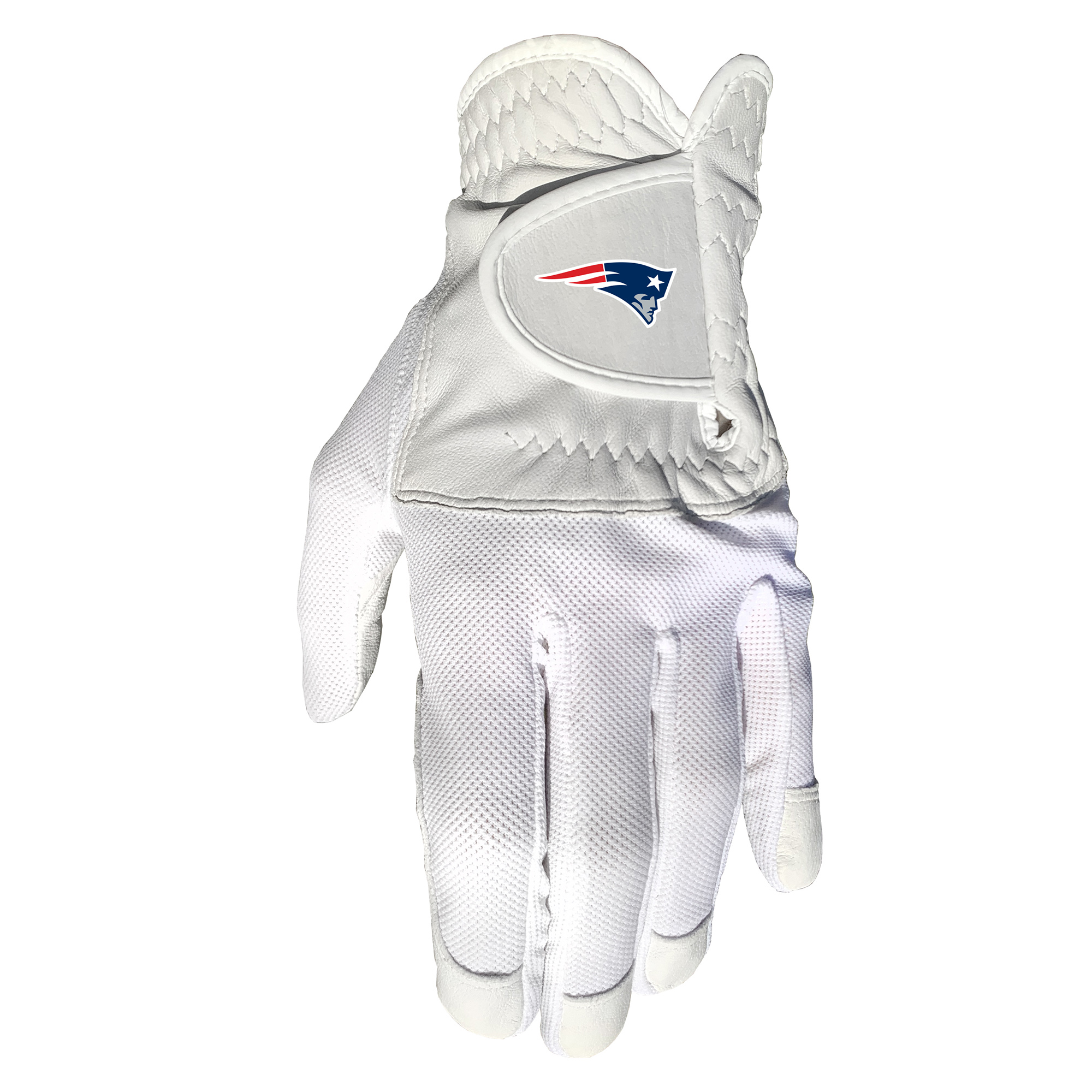 New England Patriots Cool Mesh Cabretta Leather Golf Glove