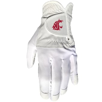 Washington State Cougars Cool Mesh Cabretta Leather Golf Glove