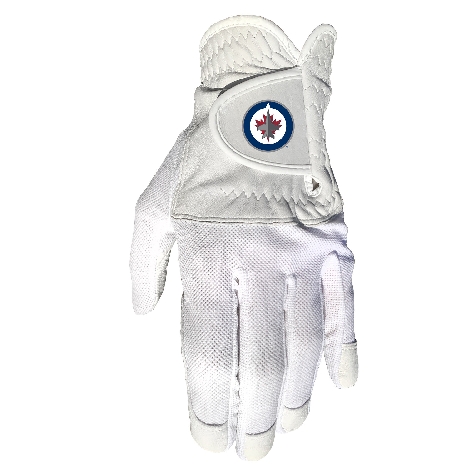 Winnipeg Jets Cool Mesh Cabretta Leather Golf Glove